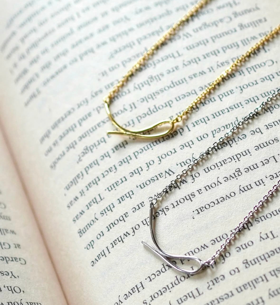 Argent Clip Necklace