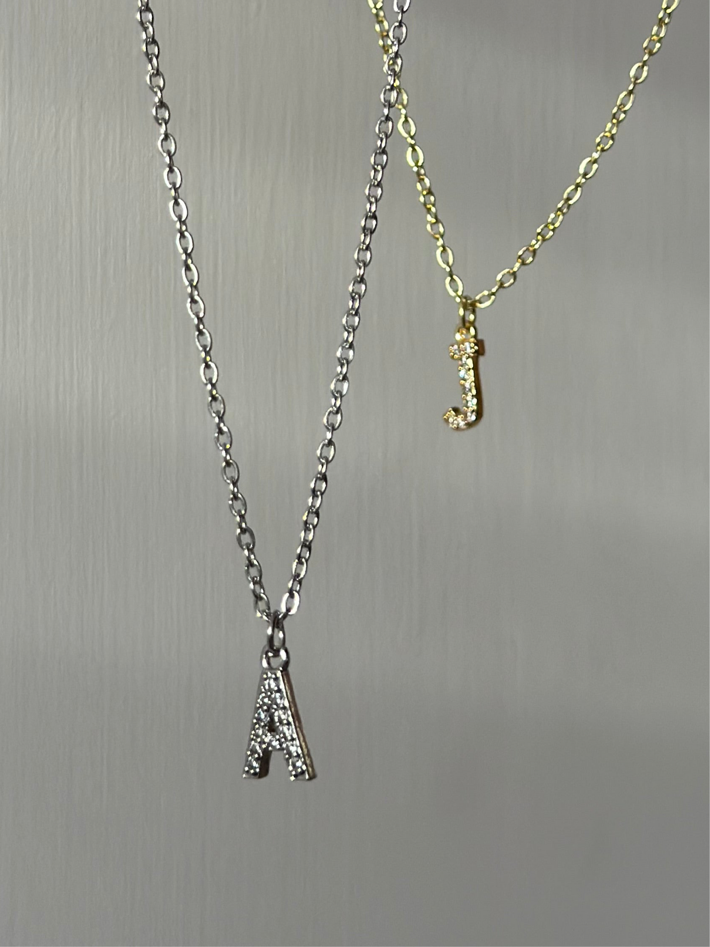 Glowy Letter Necklace