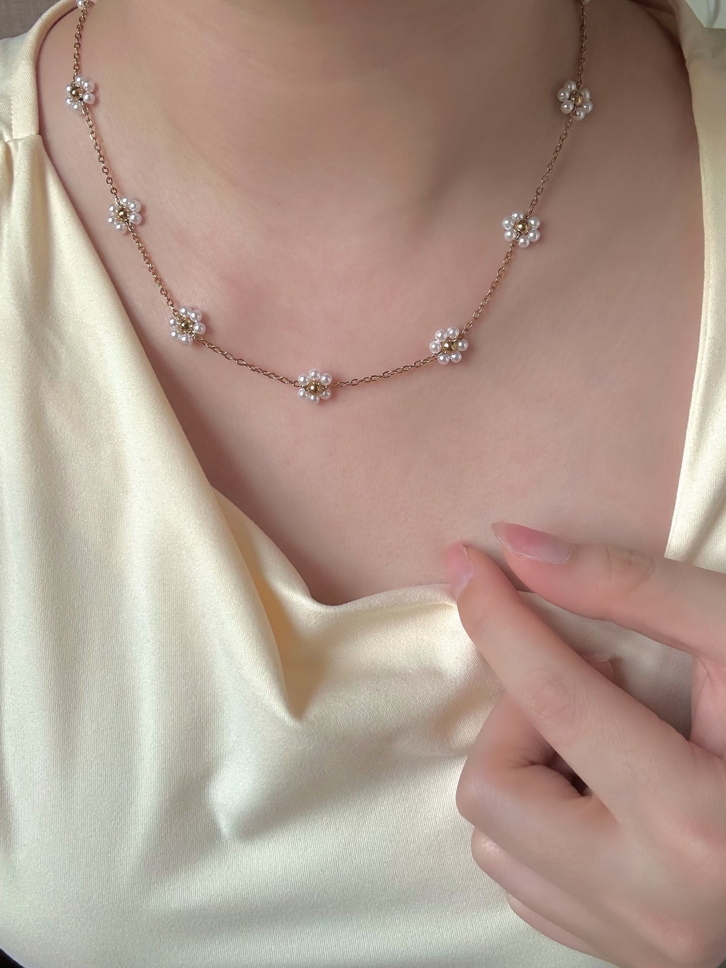 Tied Flora Necklace