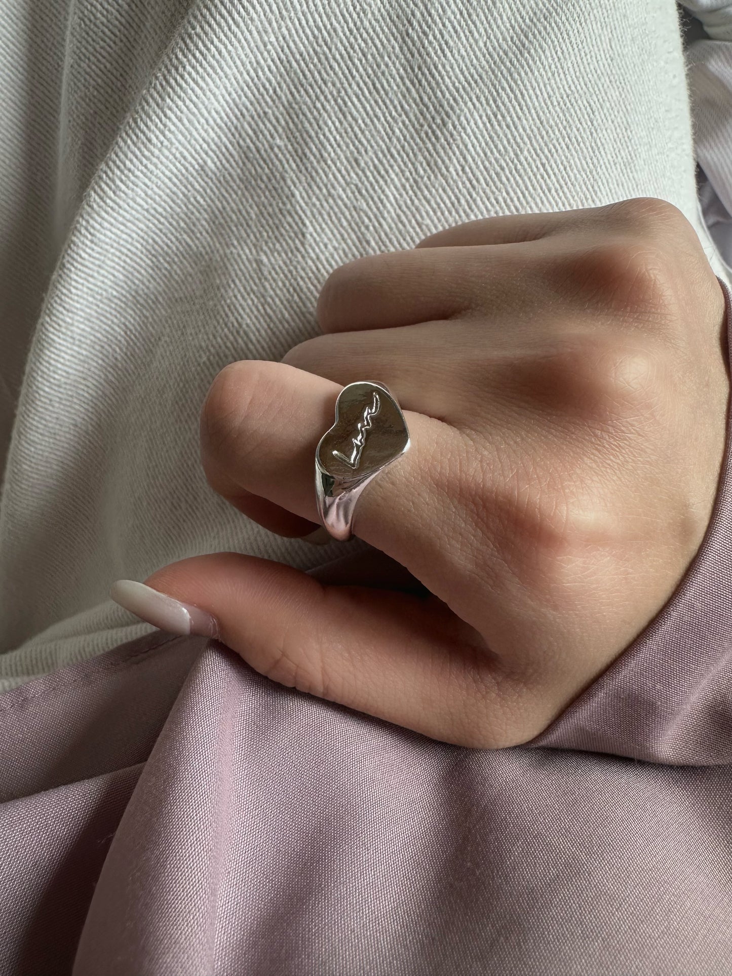 Amour heart Ring