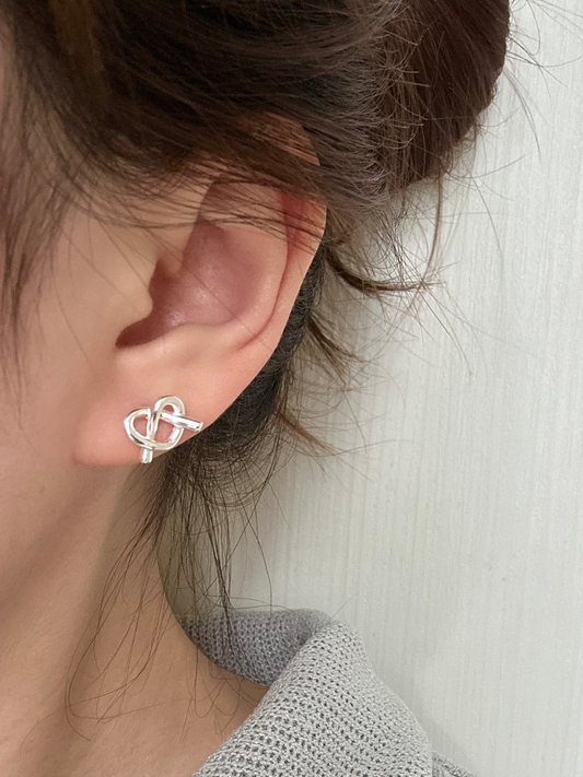Pretzel Earrings