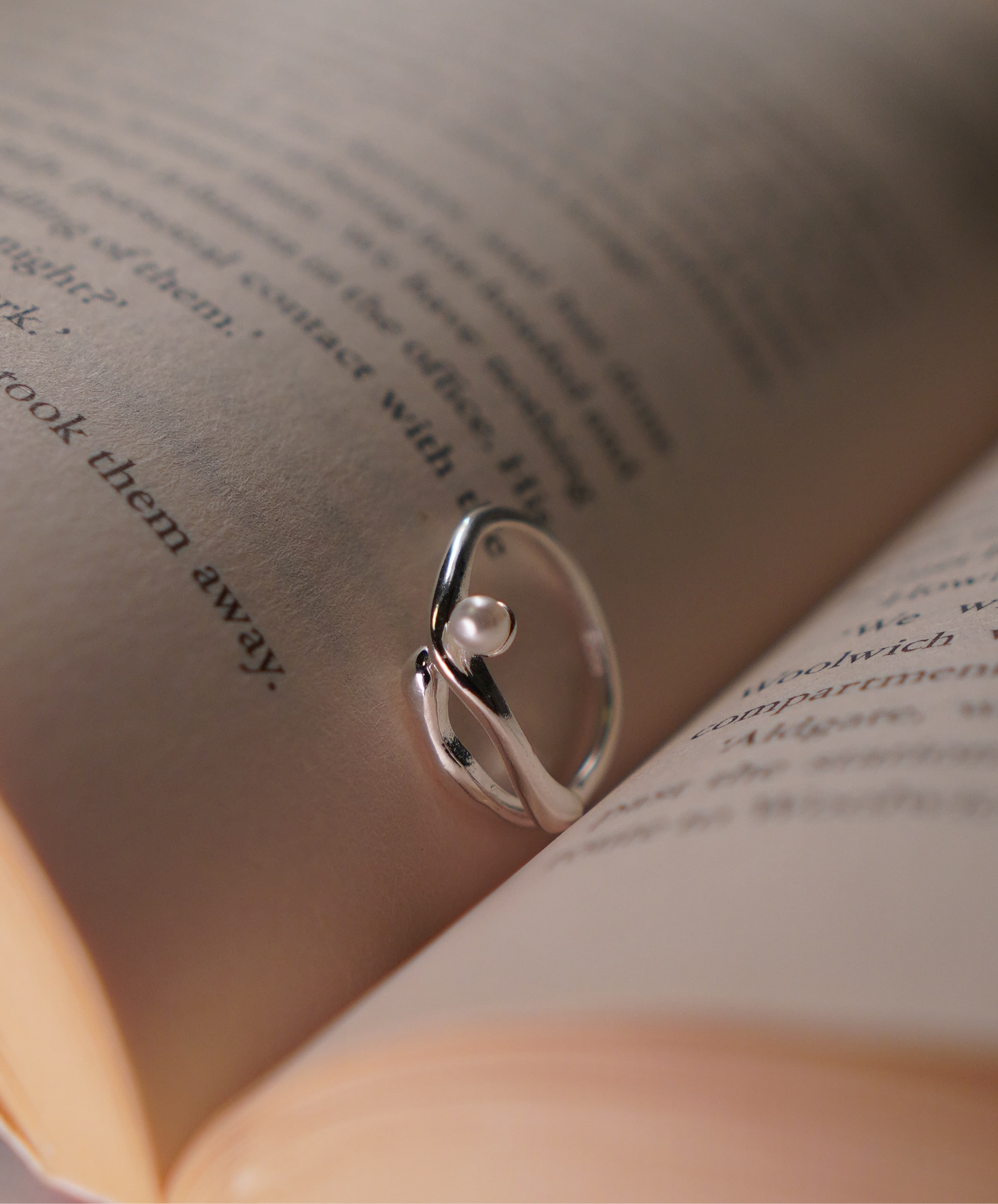 Delicate Pearl Ring