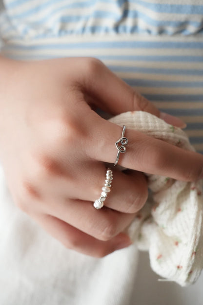 Coiled Heart Ring