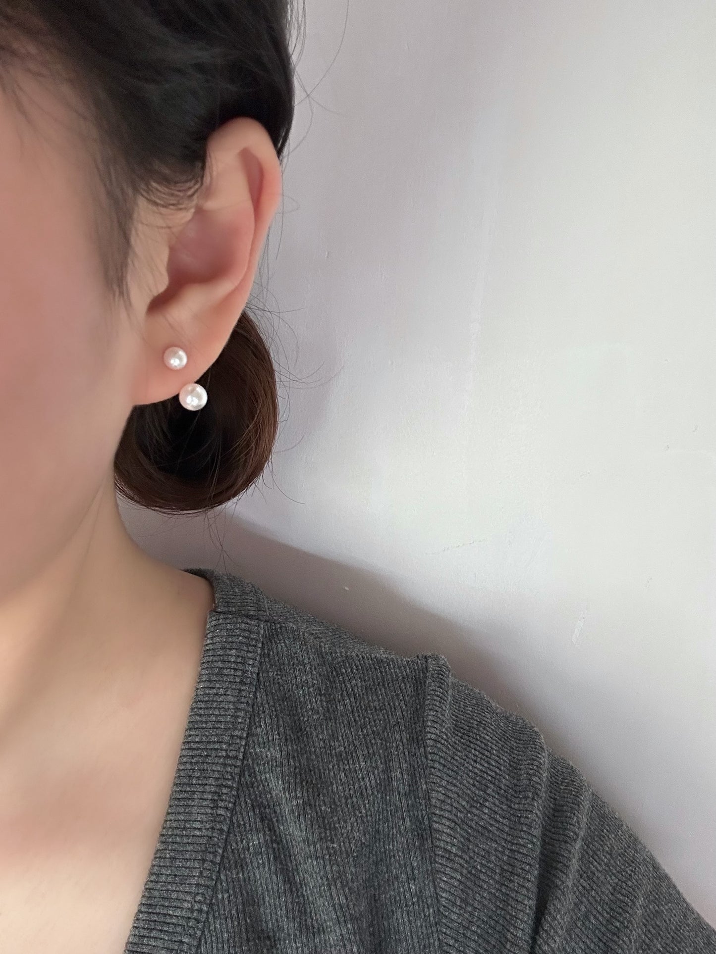 Duo Pearl Earring