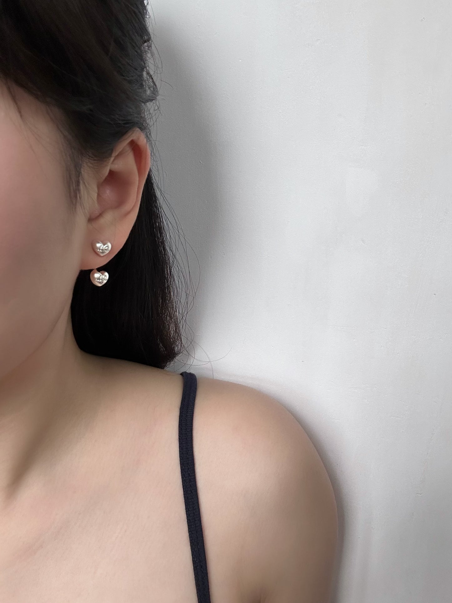 Dual Heart Earring
