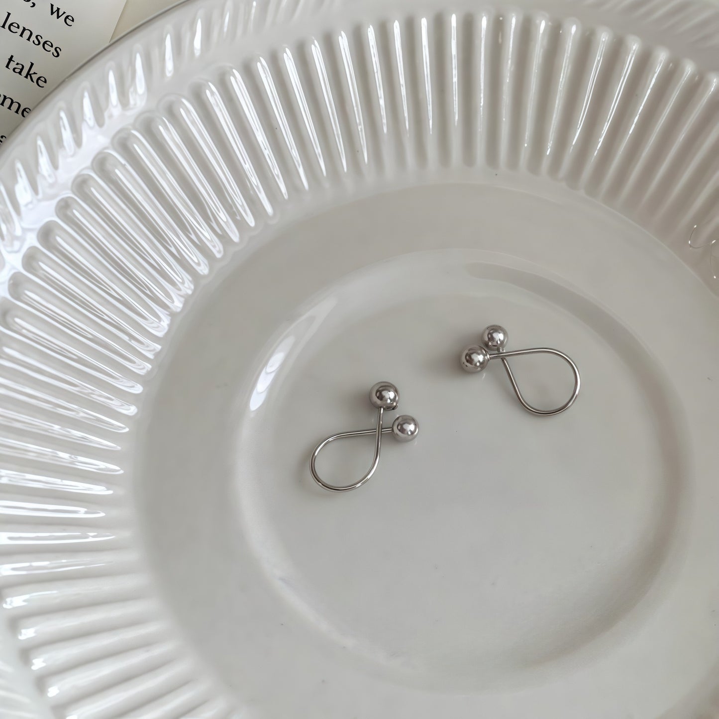 Twin Spring earring