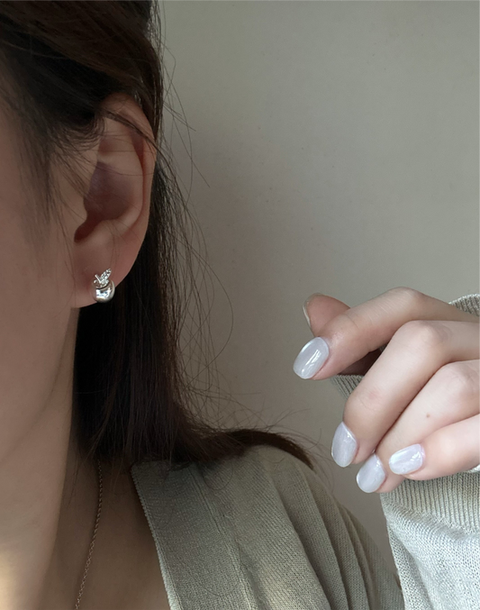 Apple Duo Earring
