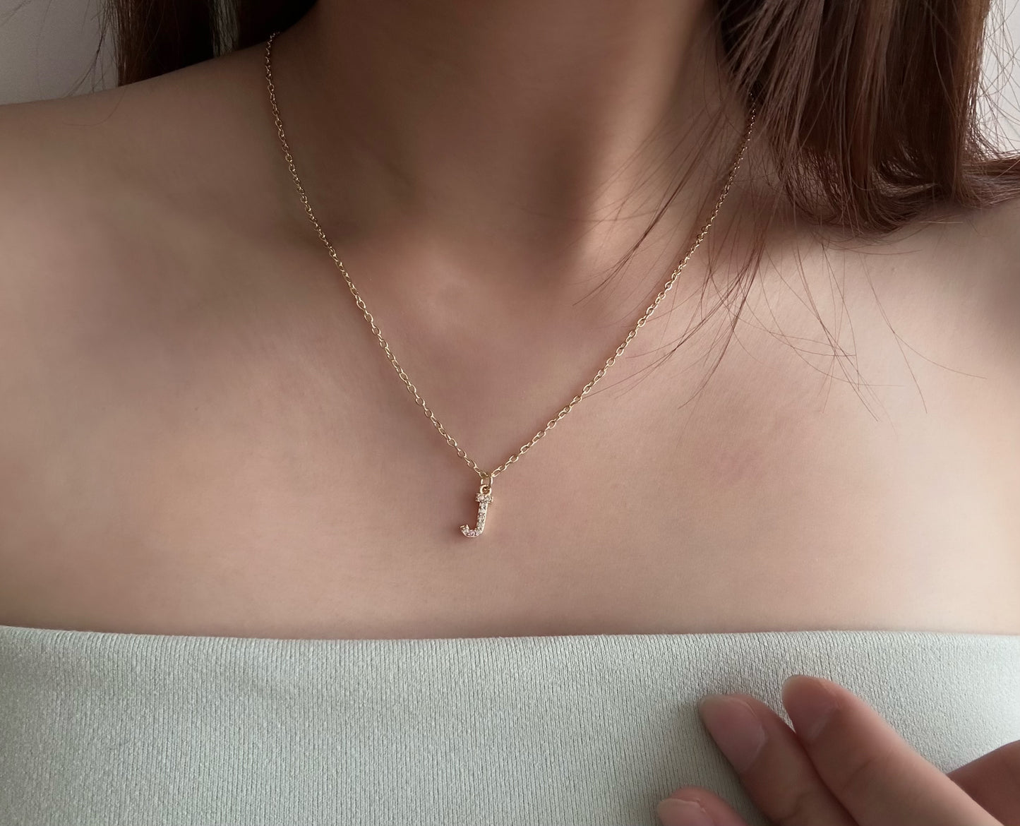Glowy Letter Necklace