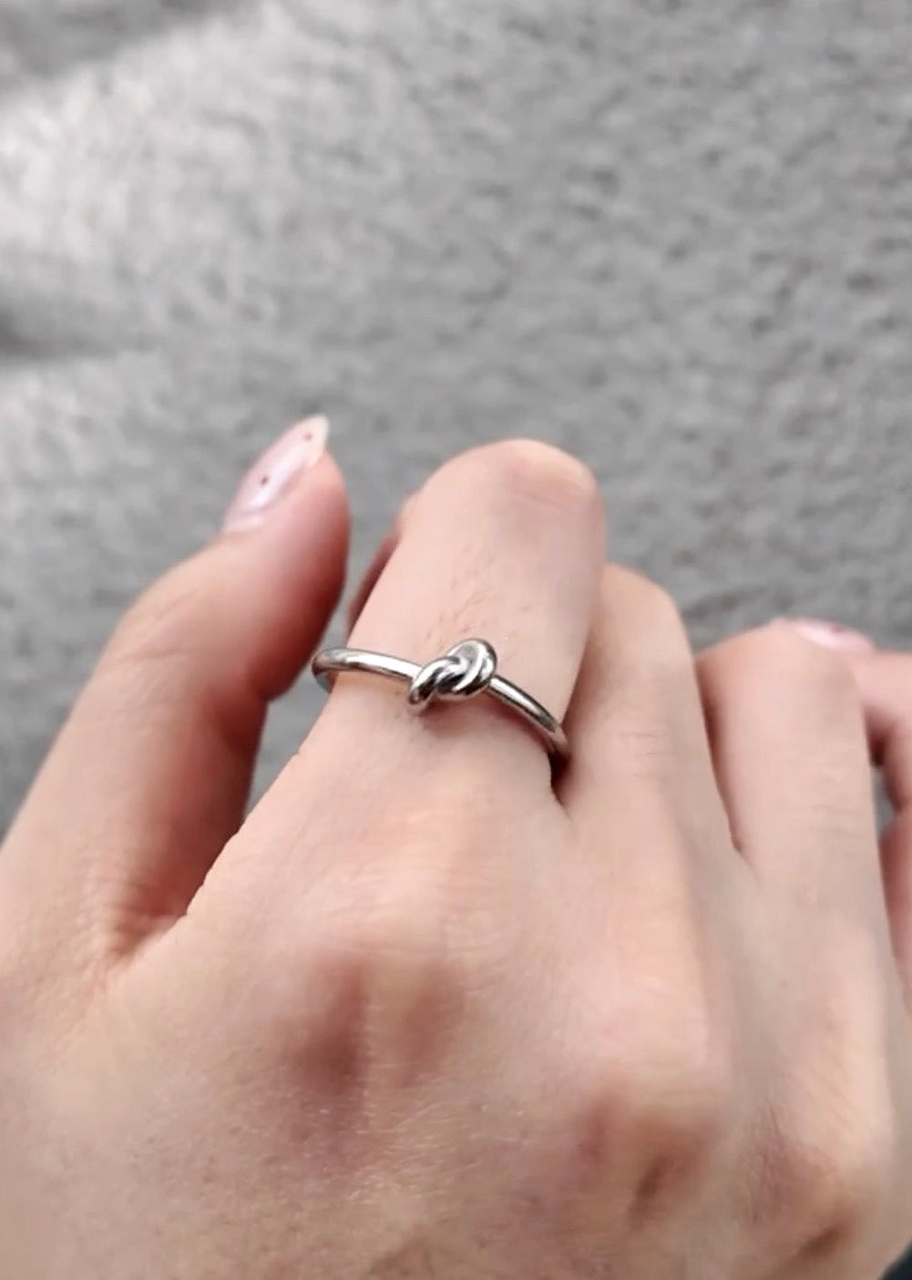 Soft Tied Ring