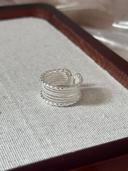 Stacked Bead Ring