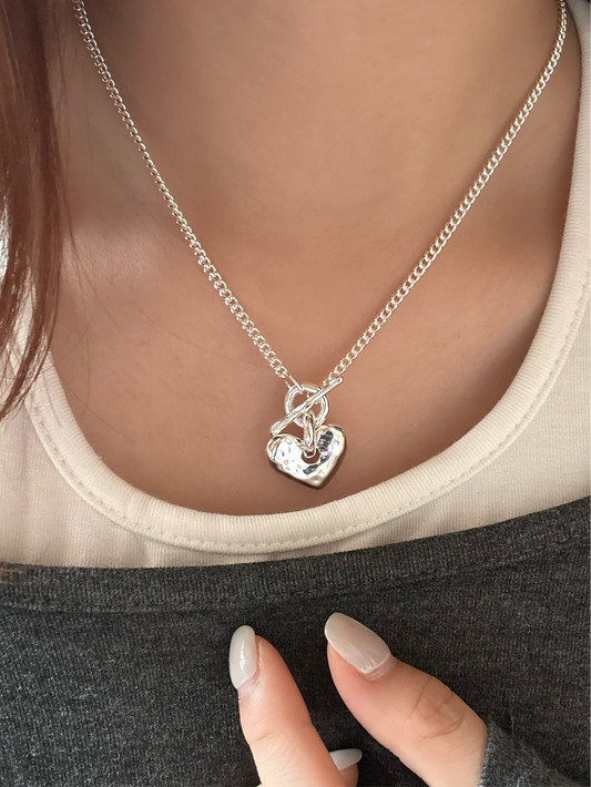 Unshaped Heart Necklace