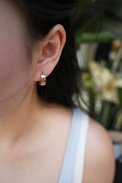 Lattice Light Earring