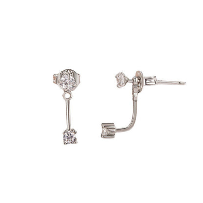 Double Diamond Earring