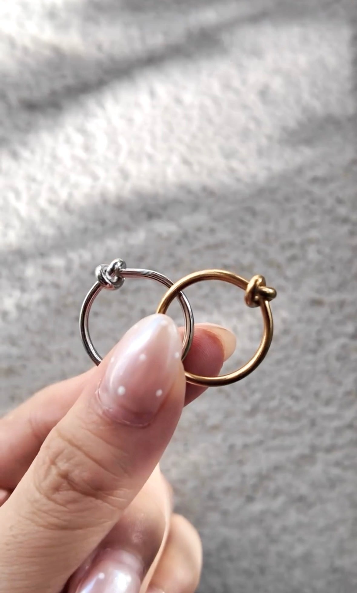 Soft Tied Ring