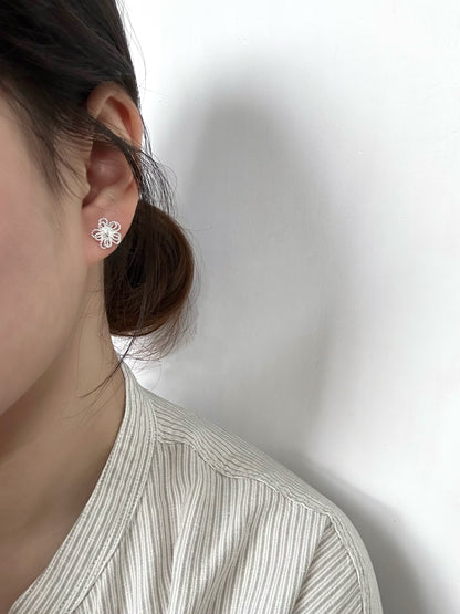 Woven Petal Earring