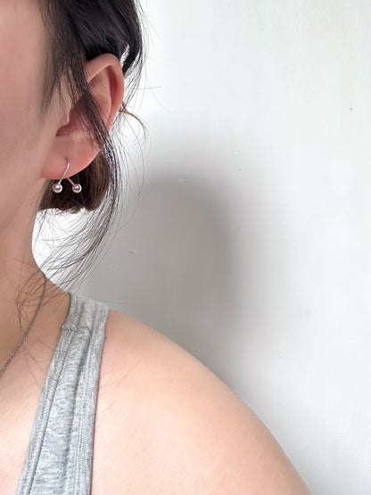Twin Spring earring