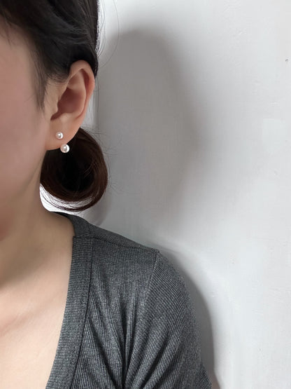 Duo Pearl Earring