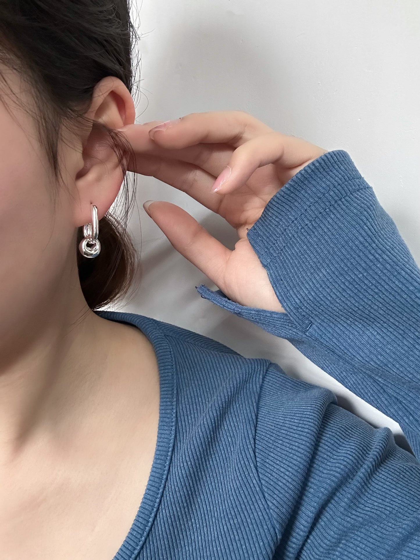 Mist Rows Earring