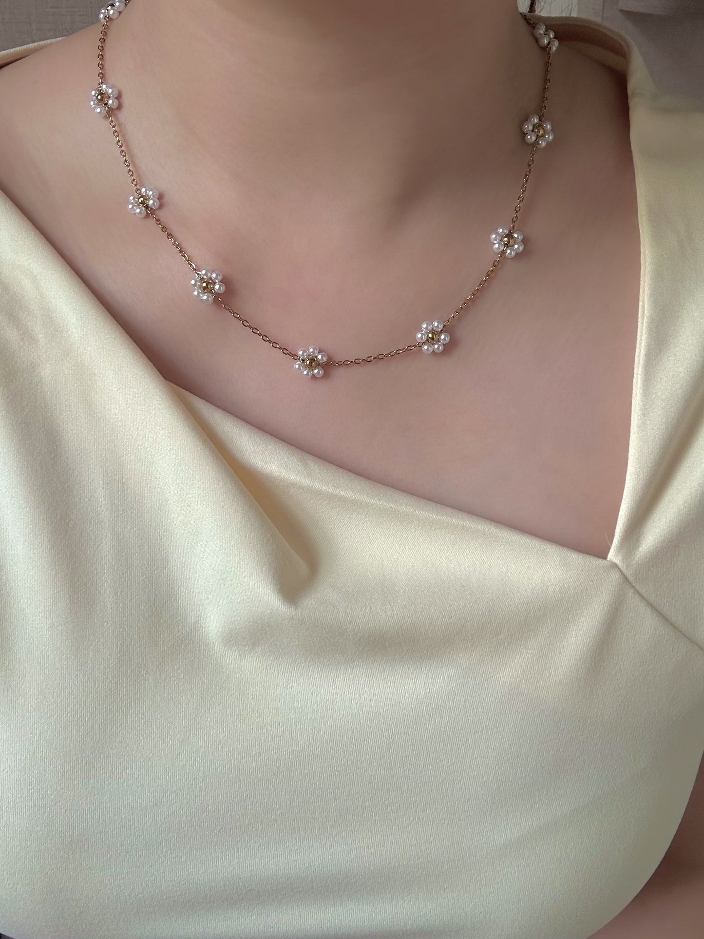 Tied Flora Necklace