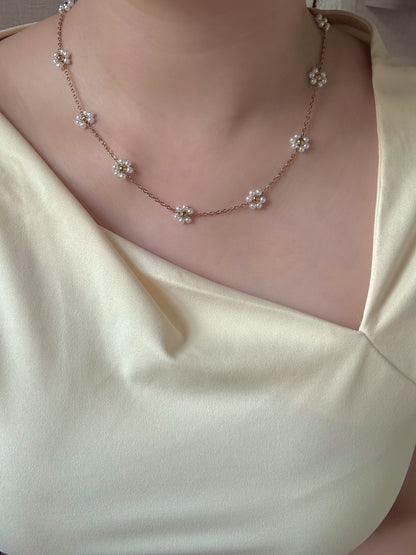 Tied Flora Necklace