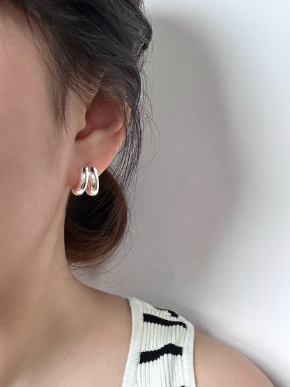 Duo Arc Earring
