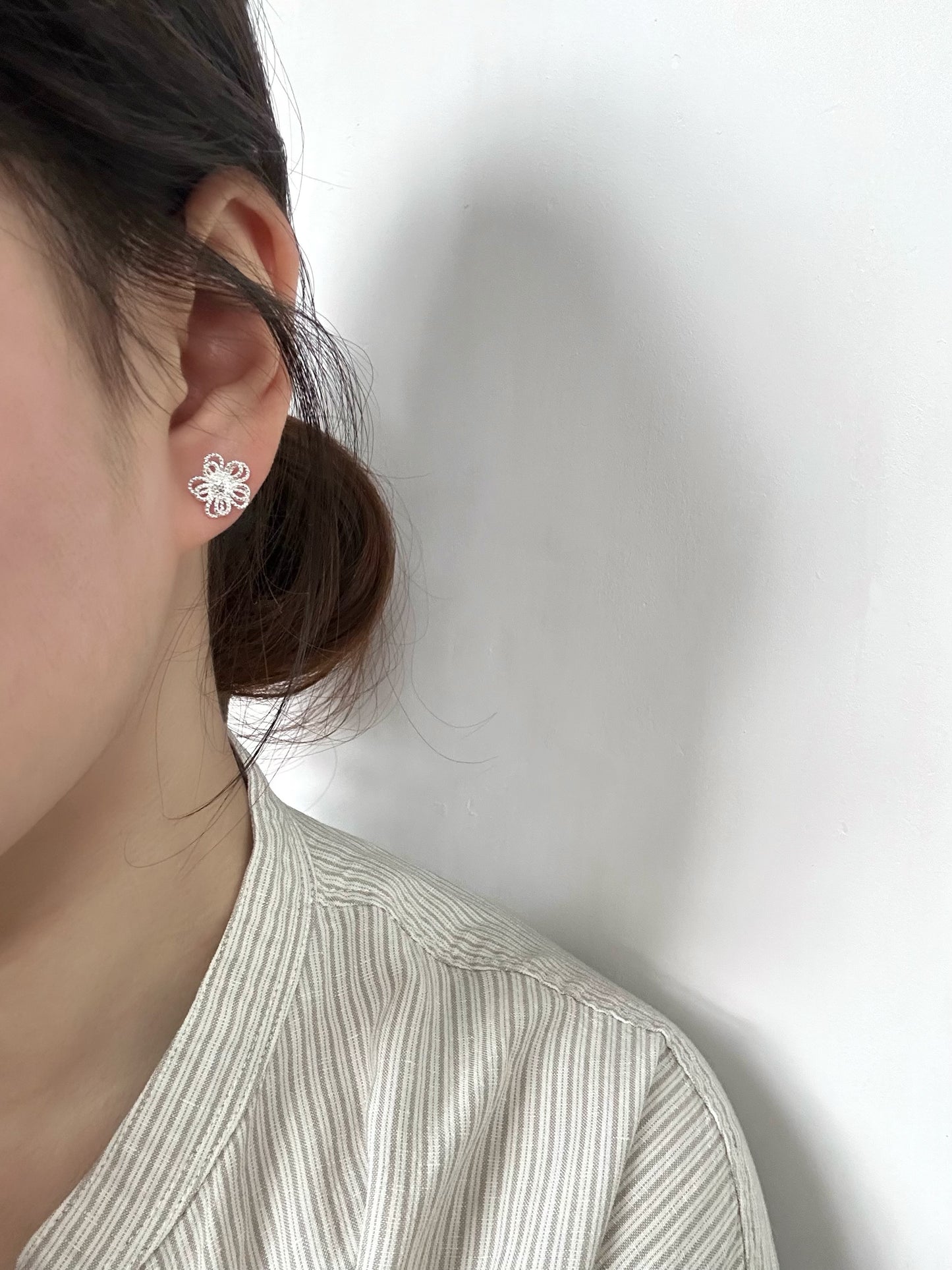 Woven Petal Earring