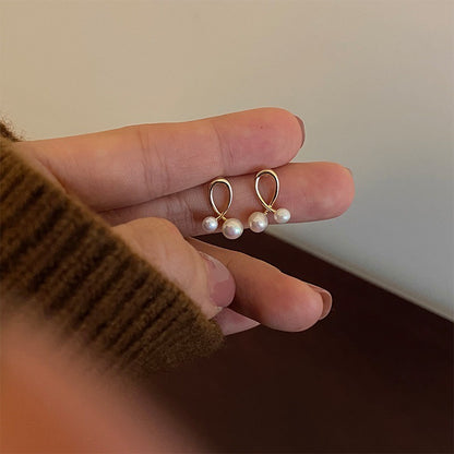 Pearl Duette Earring