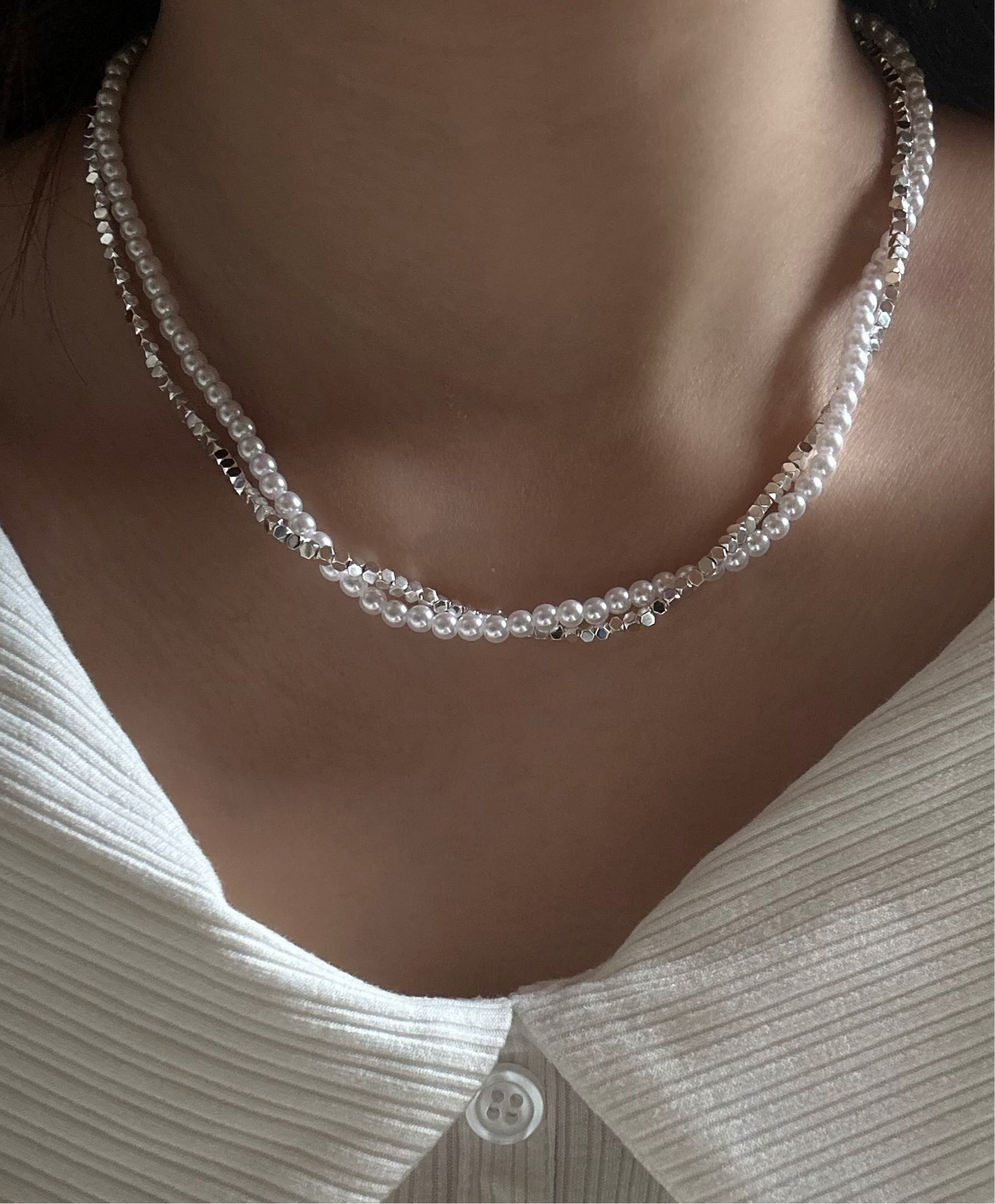 Silver Tide Necklace