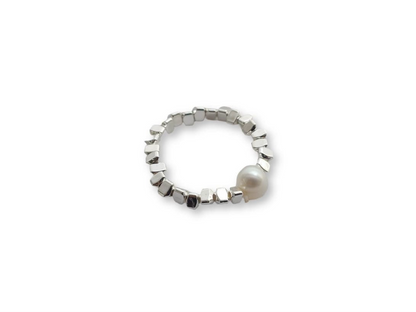 Silver Piece Ring