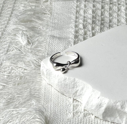 Silver Knotlet Ring
