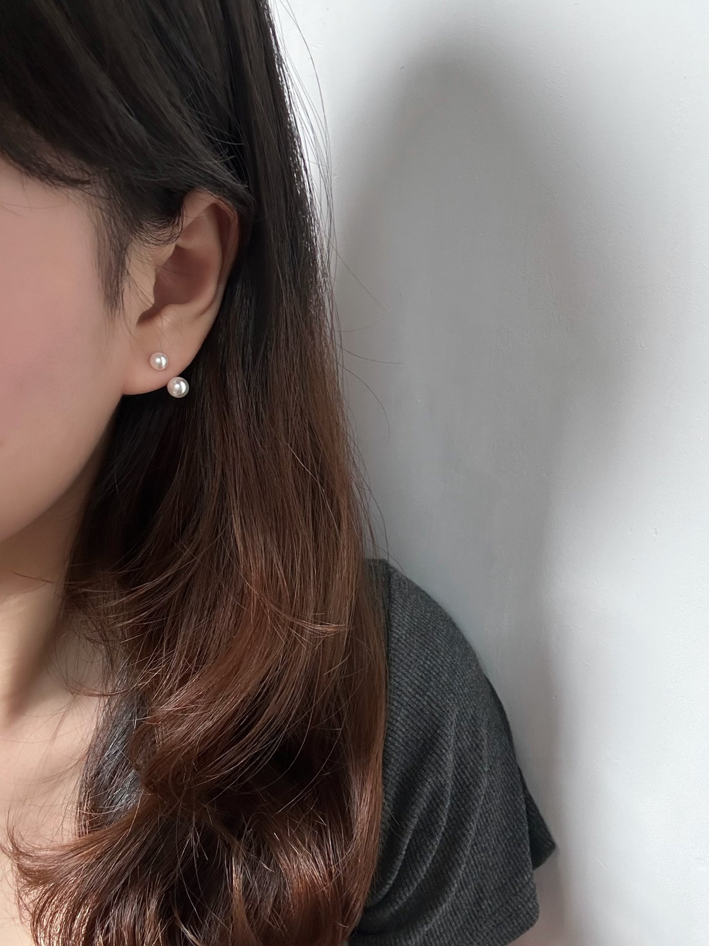 Duo Pearl Earring