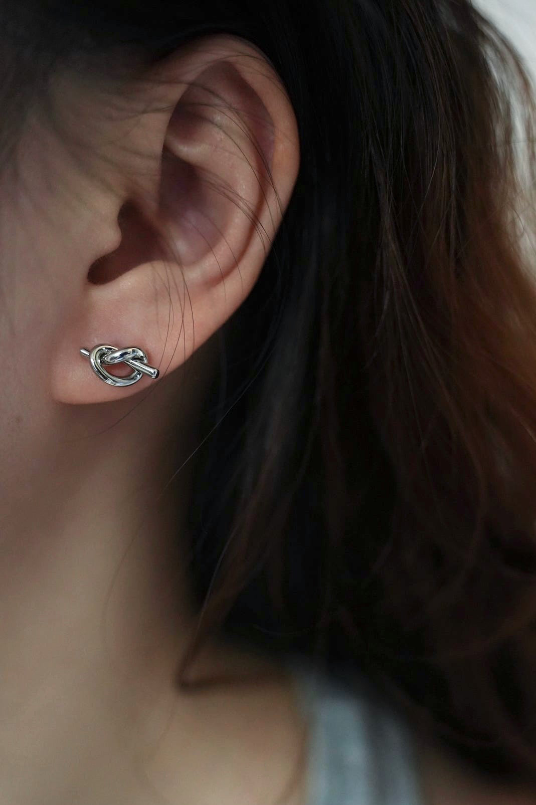 Parallel Knot Earring