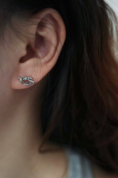 Parallel Knot Earring