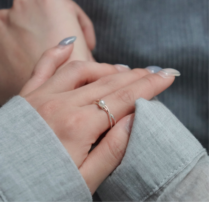 Delicate Pearl Ring