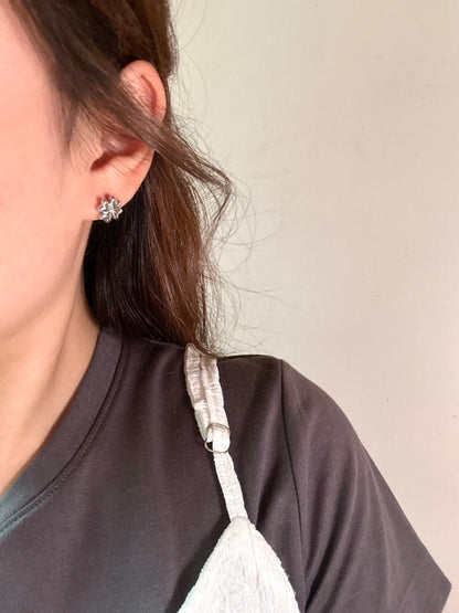 316L Lucky Clover earring