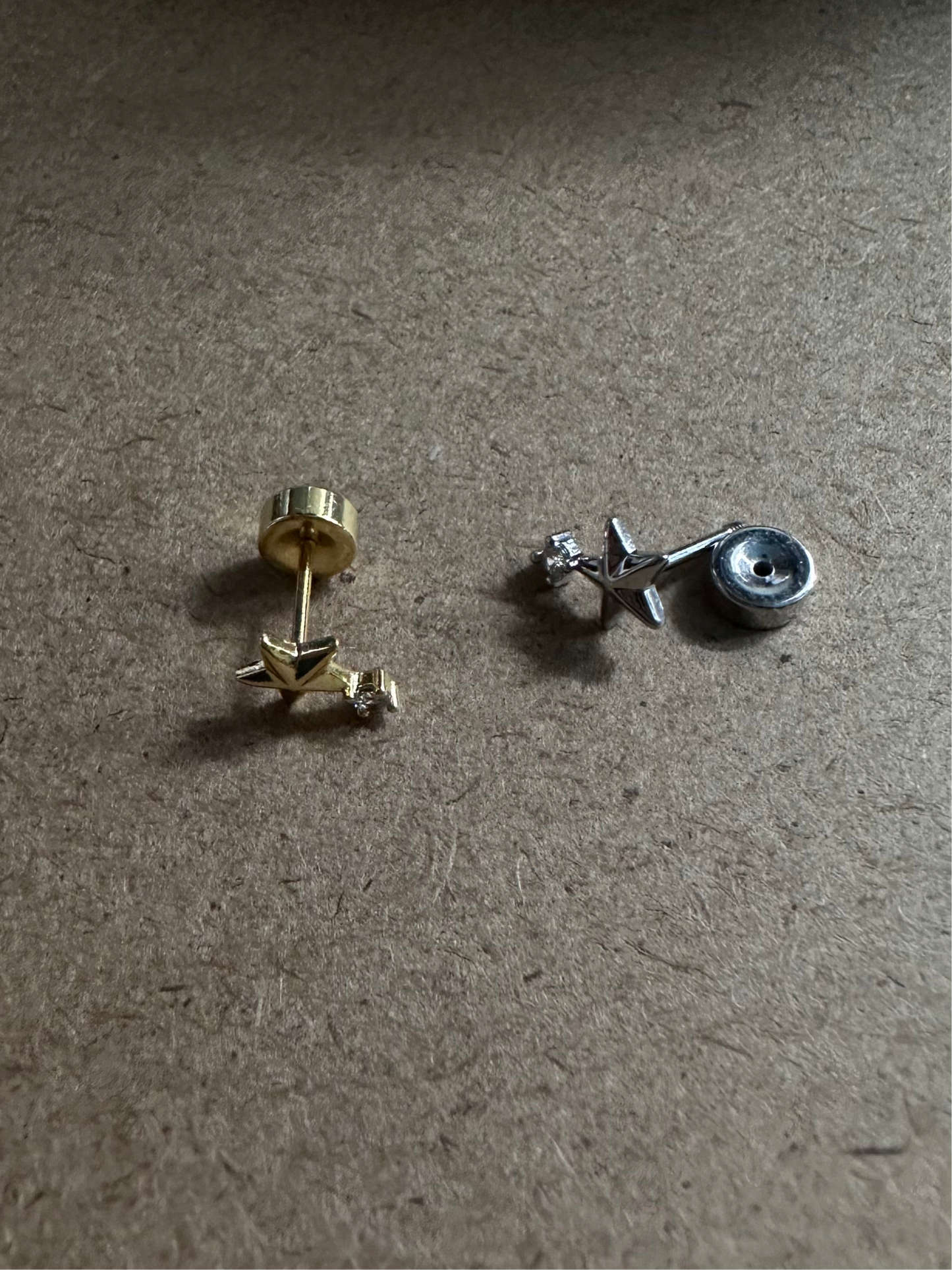316L Sparkle Star Earring