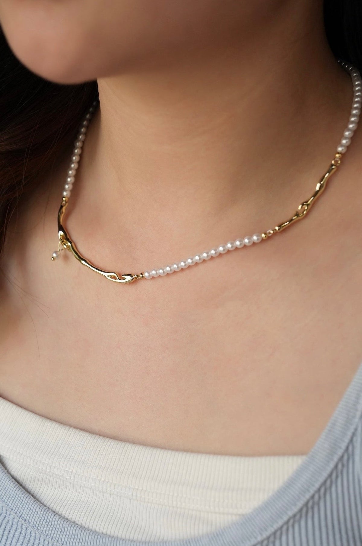 Pearl Branch Necklace
