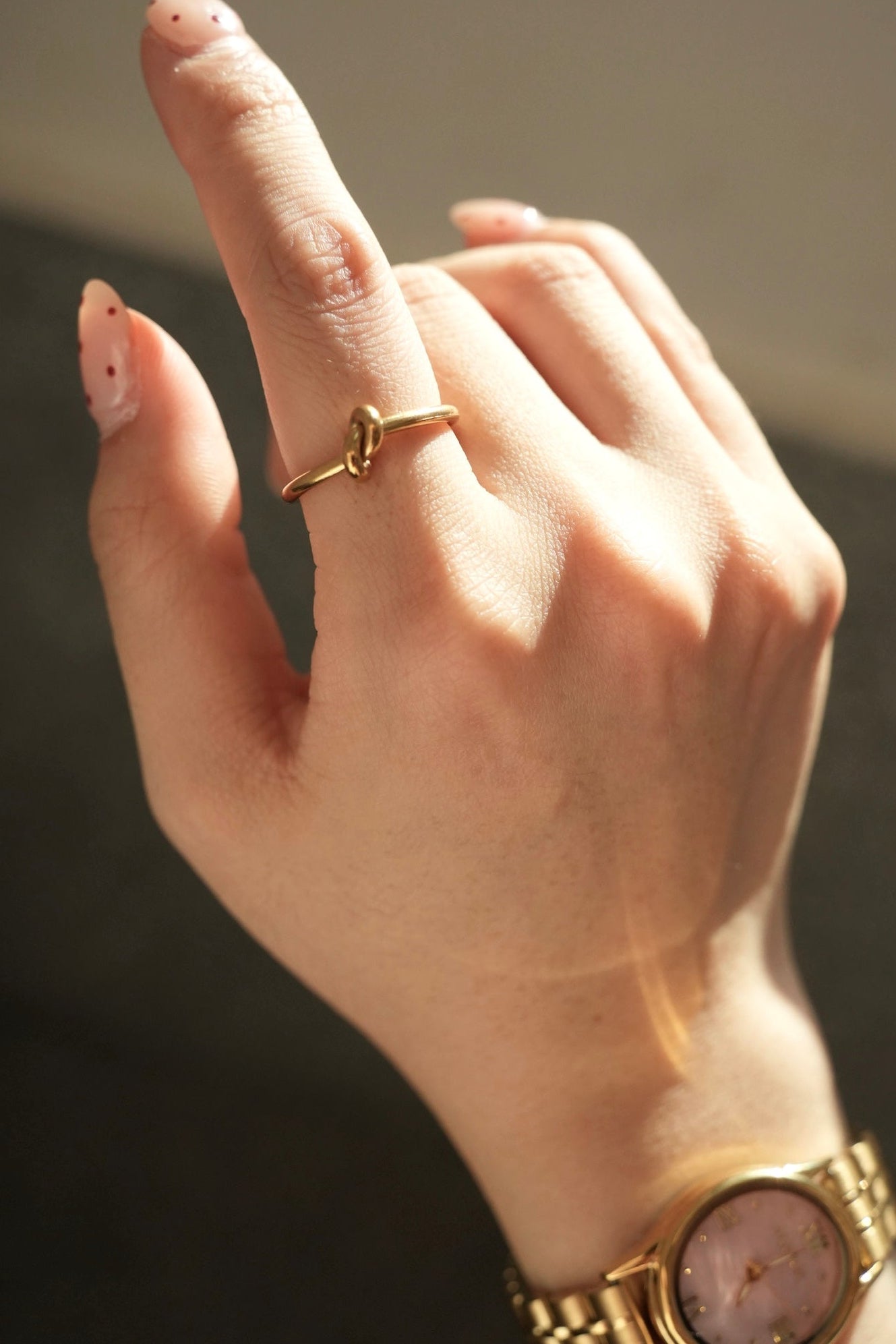 Soft Tied Ring