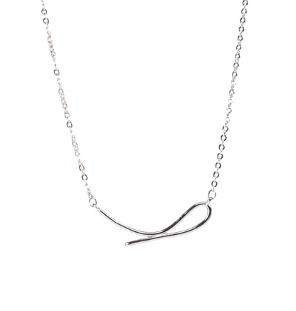 Argent Clip Necklace