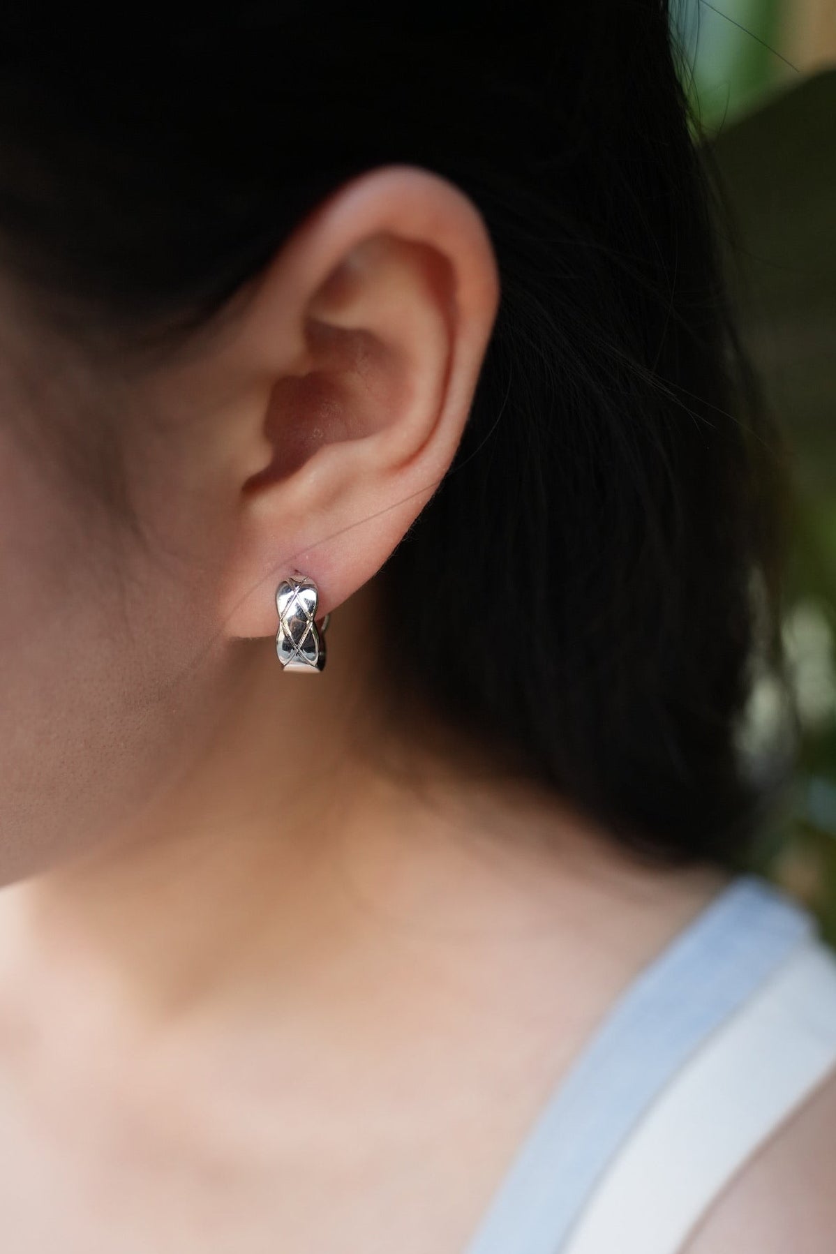 Lattice Light Earring