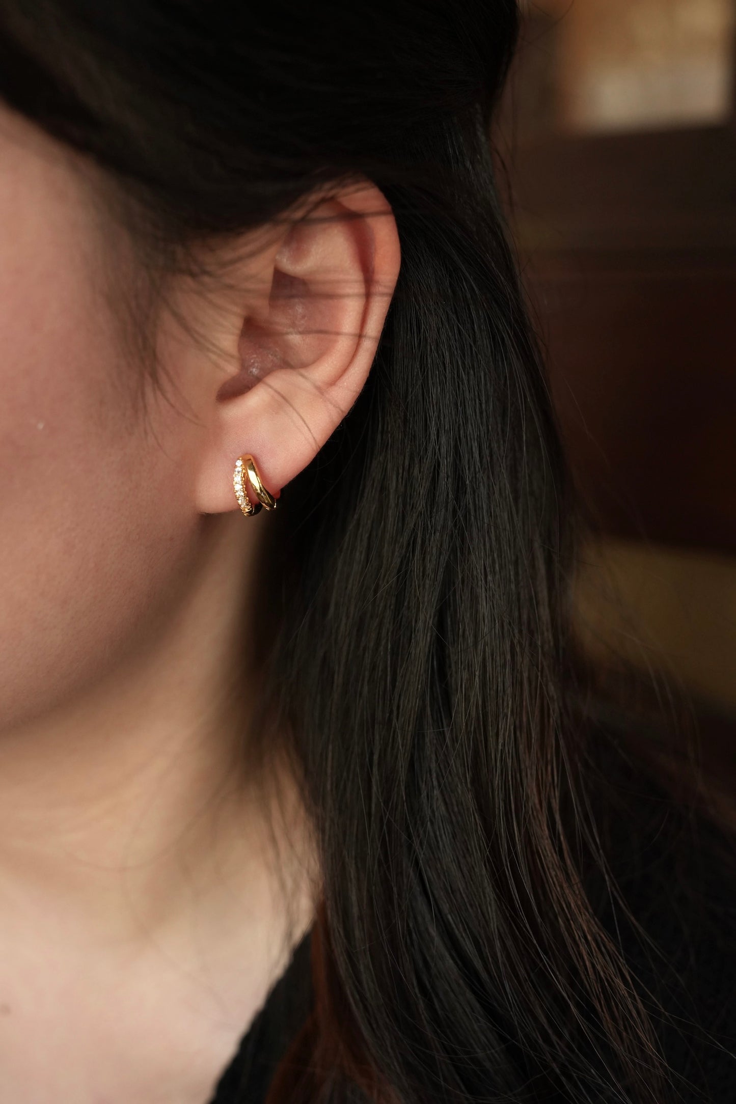 Shining Double Earring