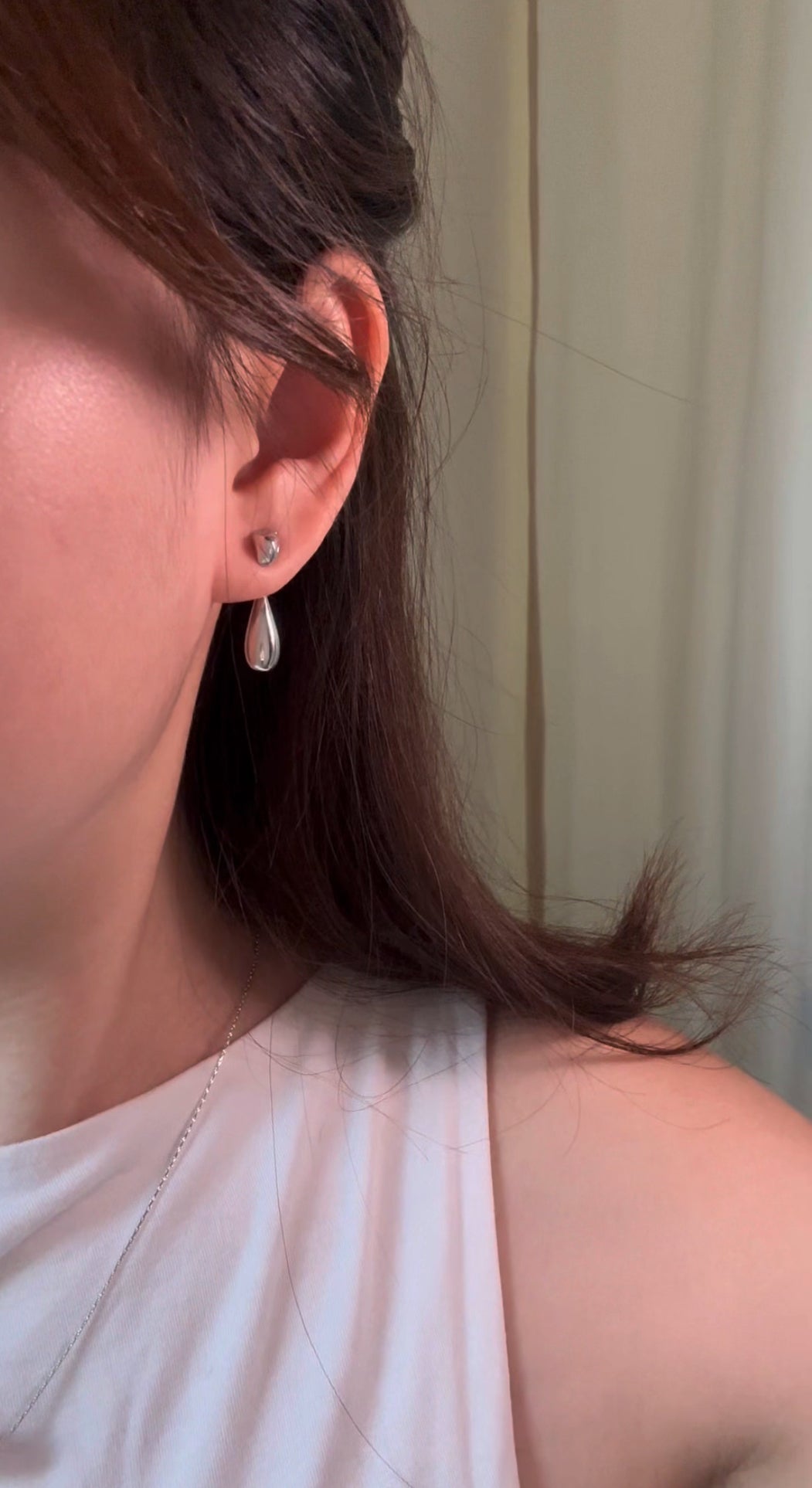 Liquid echo earring