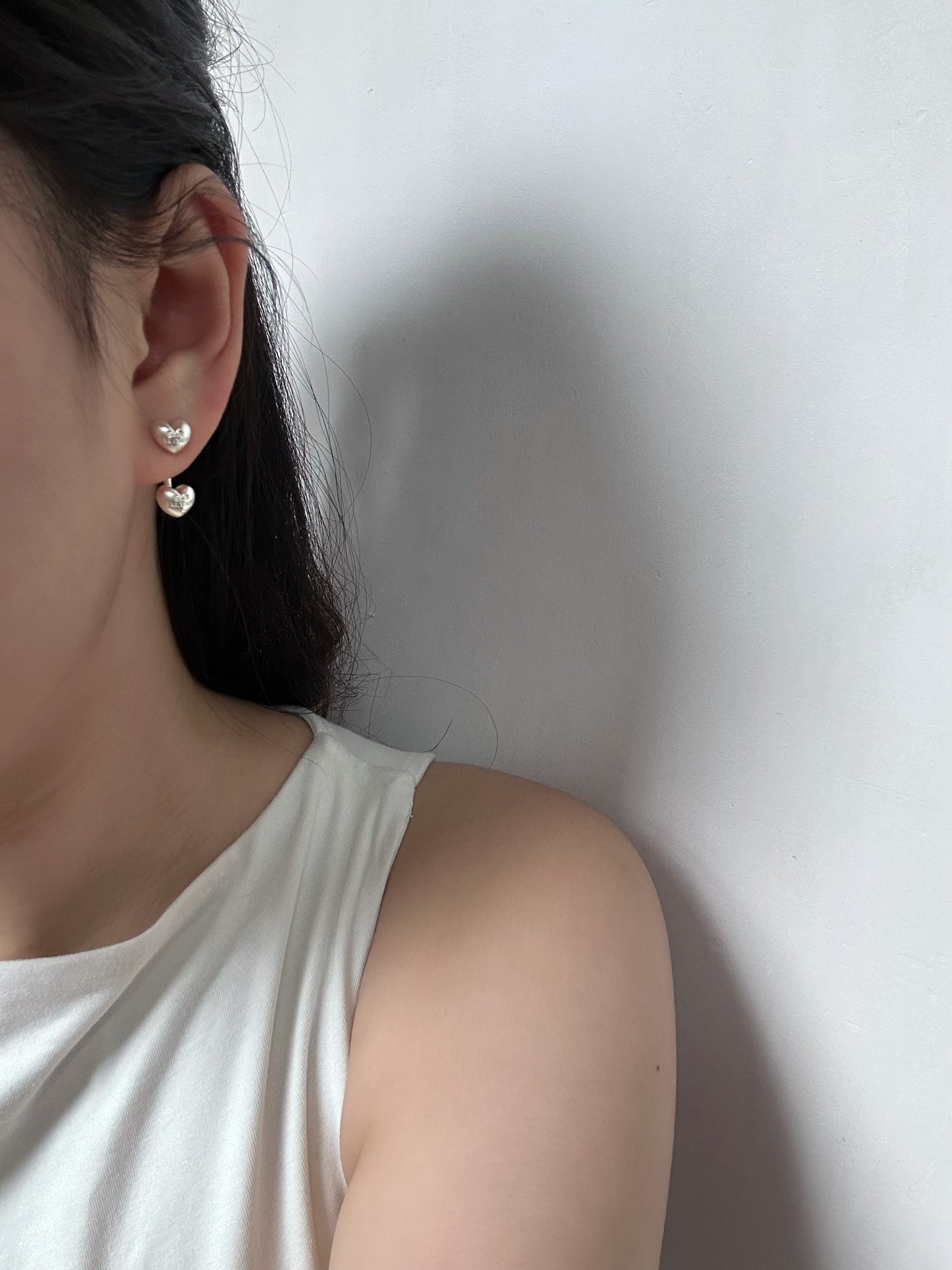Dual Heart Earring