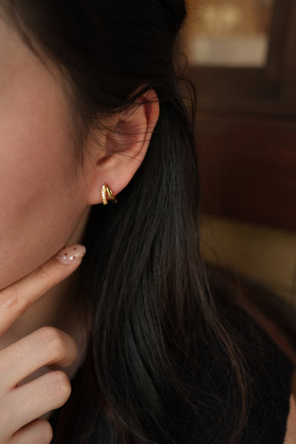 Shining Double Earring