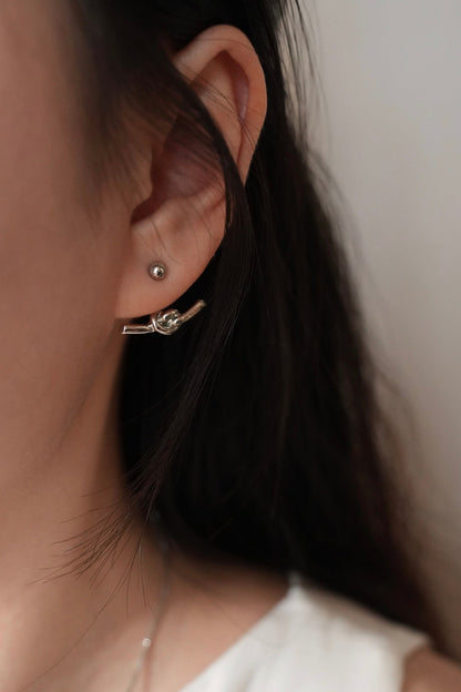Tethered Line Earring