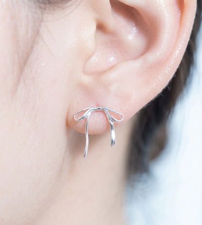 Serene Bow Earring