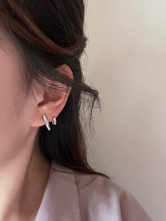 Twin Beam Earring