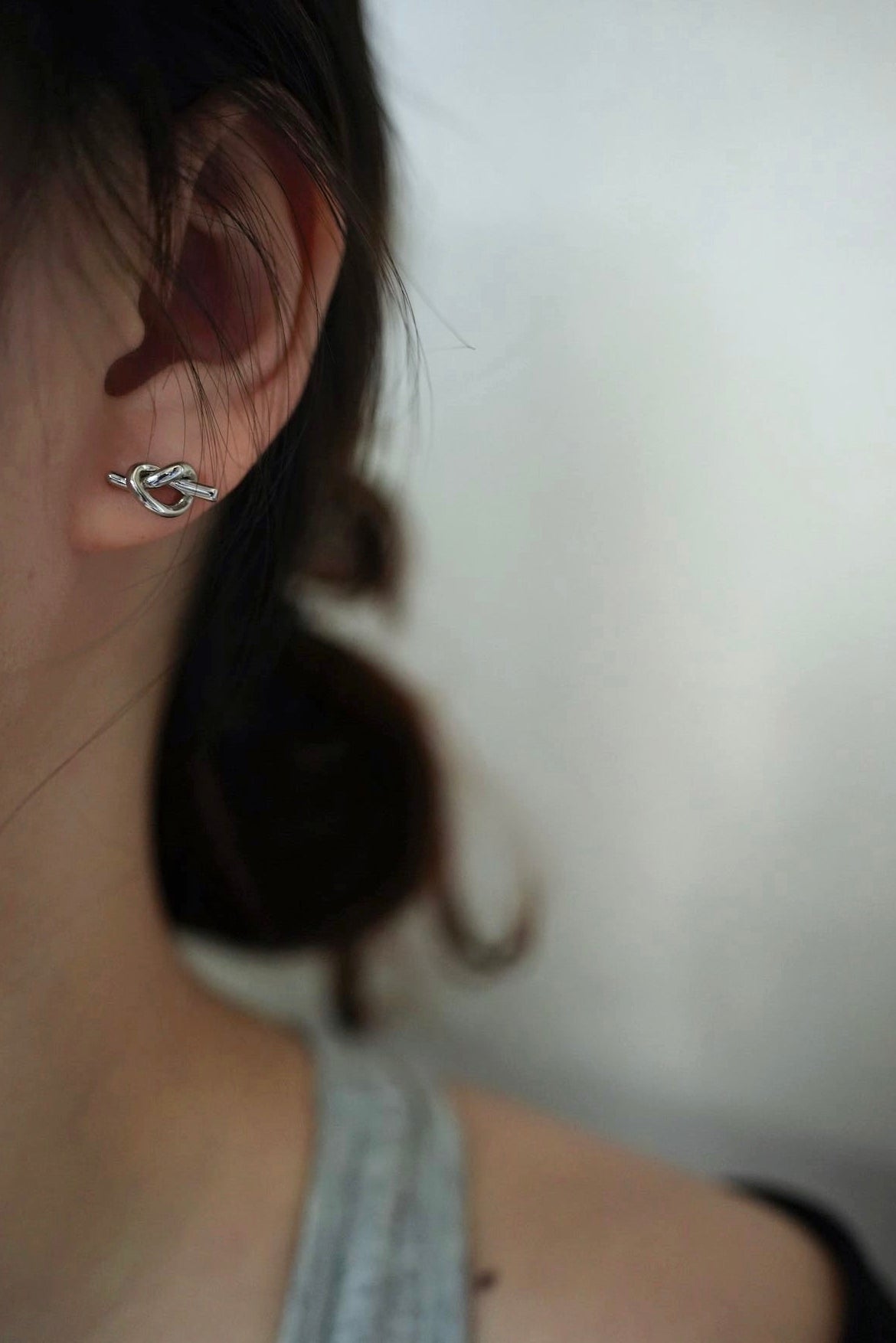 Parallel Knot Earring