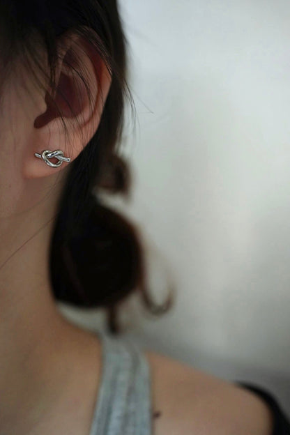 Parallel Knot Earring