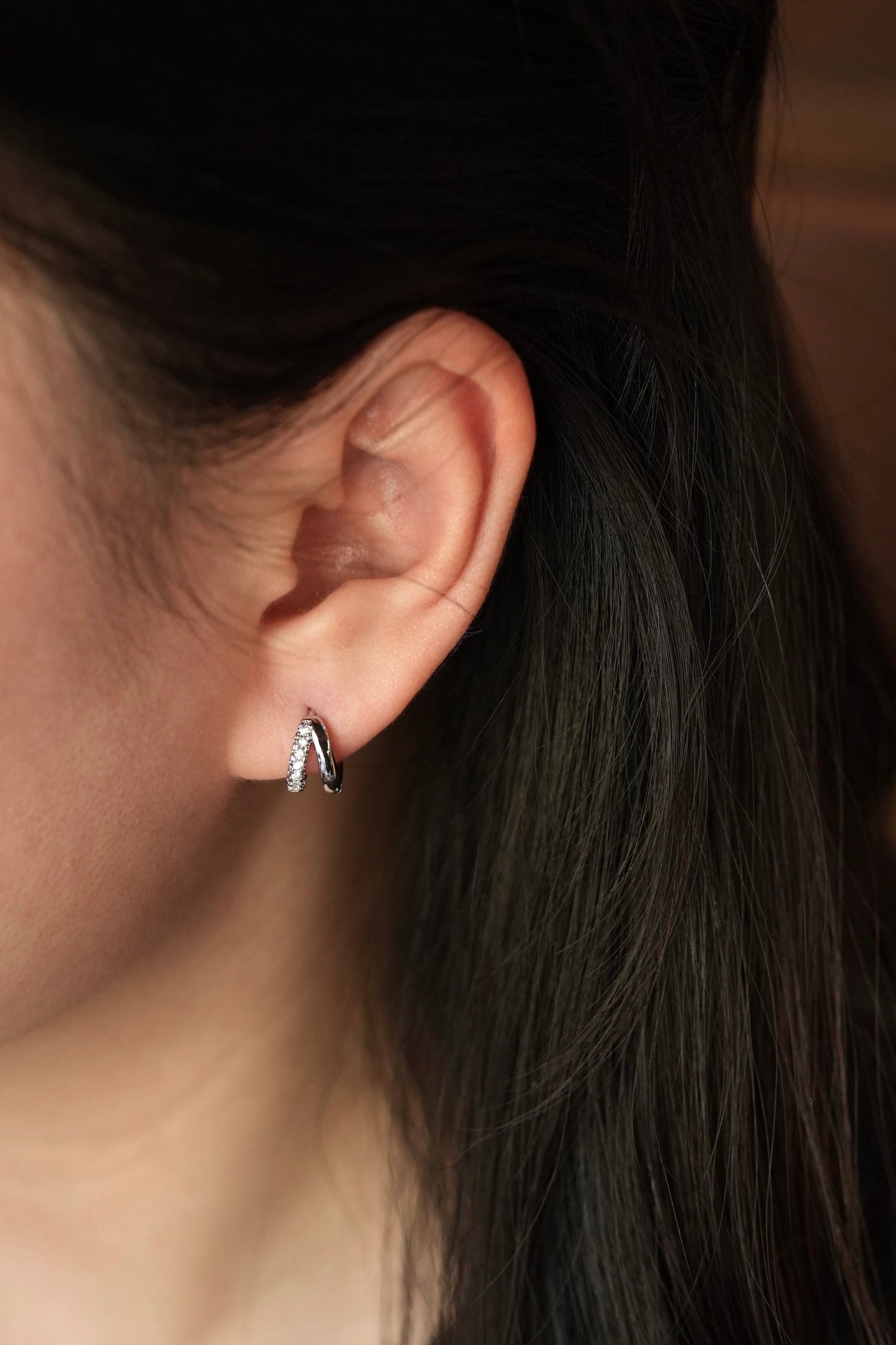 Shining Double Earring